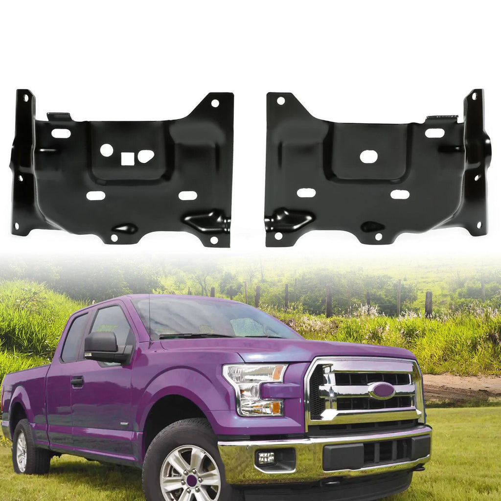 Set of 2 Bumper Brackets for Ford F-150 (2015–2017)