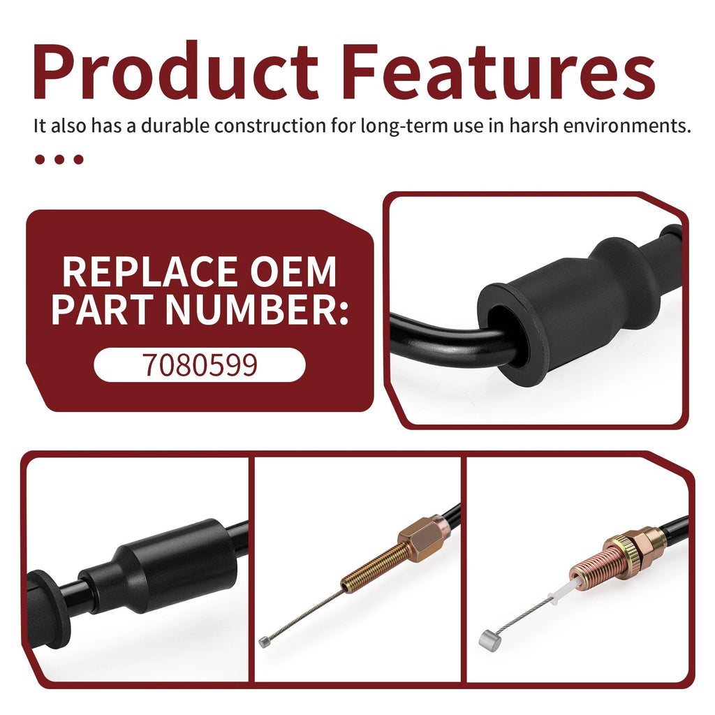 Throttle Cable for Polaris Magnum 425 4x4 (1995–1996, 1998)