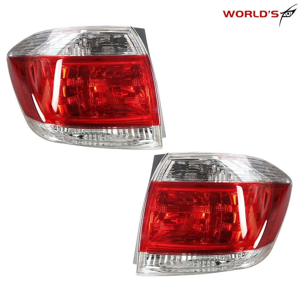 Set of 2 Tail Lights for Toyota Highlander (2011–2013)