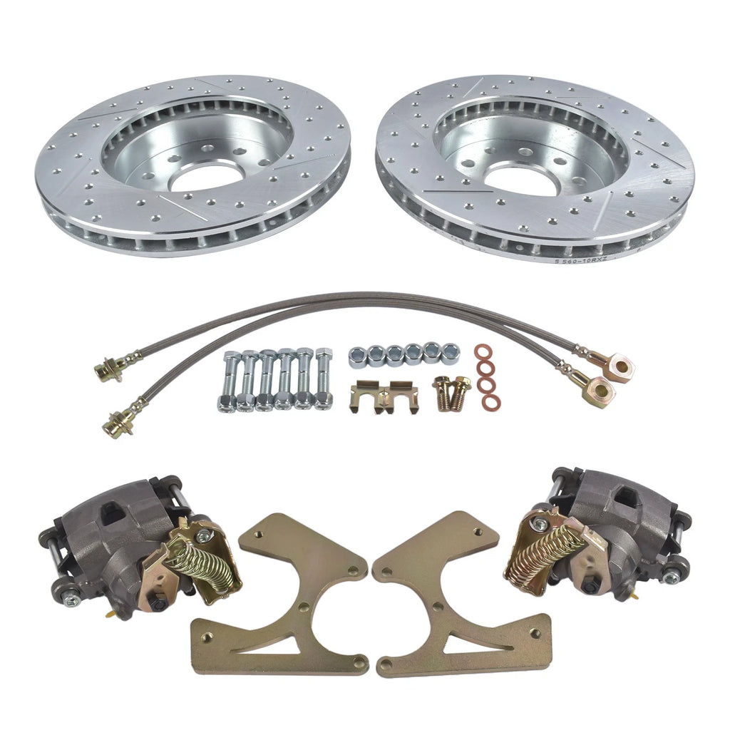 Rear Disc Brake Kit for GM 10 & 12 Bolt Olds 442 Cutlass (Year Range)