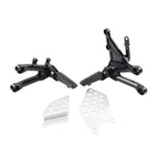 Black Front Driver Foot Pegs for Honda CBR1000RR (2004-2007)