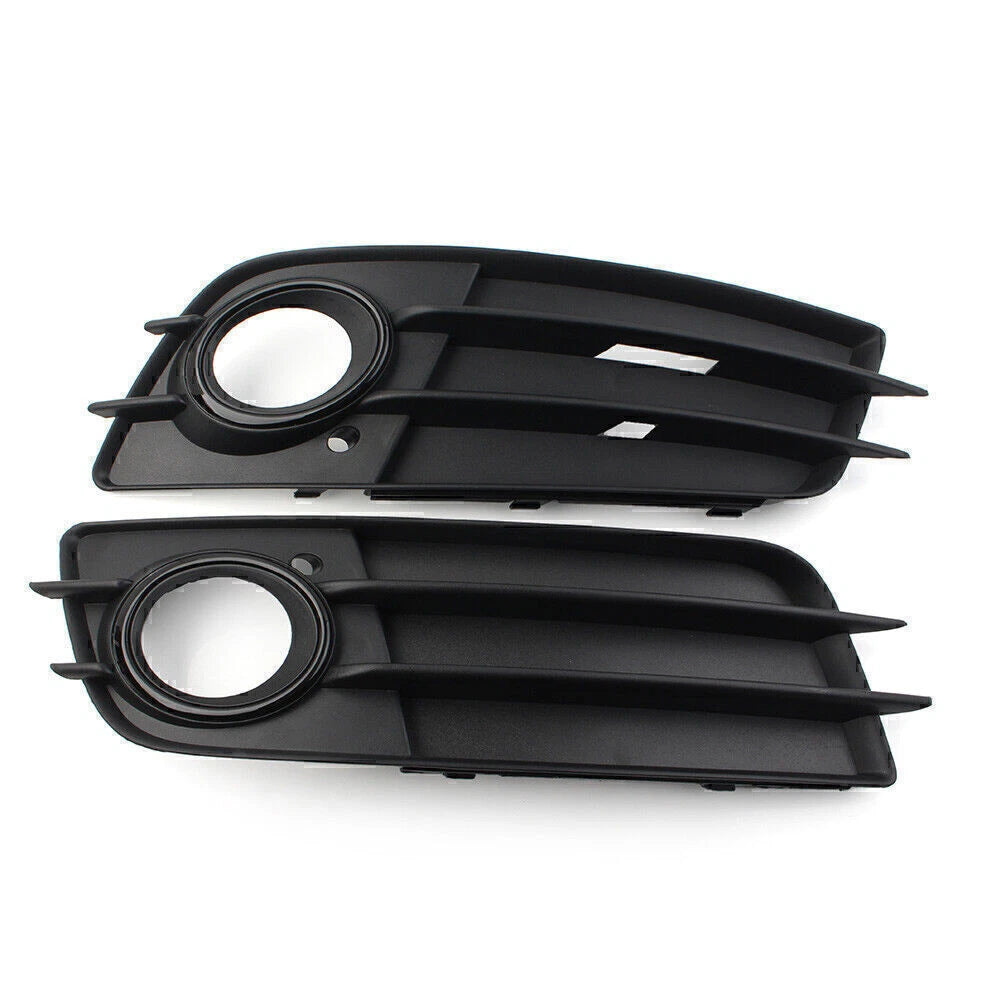 1 Pair Fog Light Grille Cover for Audi A4 B8 S4 (2008–2012)