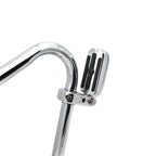 Chrome Streamliner Skull FootPeg Kit for Honda GL1800 VT750 (2001–2023)
