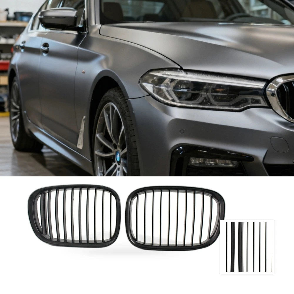 Front Grille for BMW 5 Series E39 (1996–1998) Matte Black