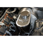 Master Cylinder Cover Replacement with Blue Carbon Fiber for Chevy Corvette (2009–2013)