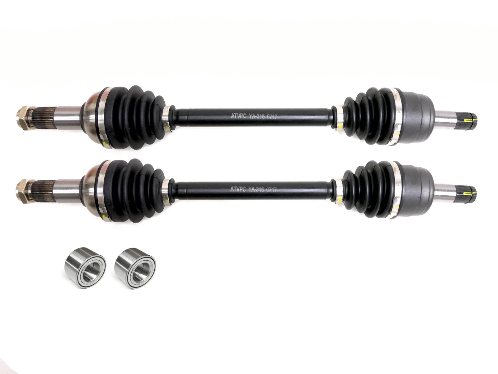 Precision Front CV Axles & Bearings for Yamaha Grizzly 700 (2014–2015)