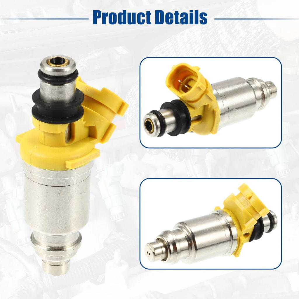 Set of 4 Fuel Injector Nozzles for Toyota Celica 2.2L (1990–1992) 23209-74040