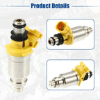 Set of 4 Fuel Injector Nozzles for Toyota Celica 2.2L (1990–1992) 23209-74040