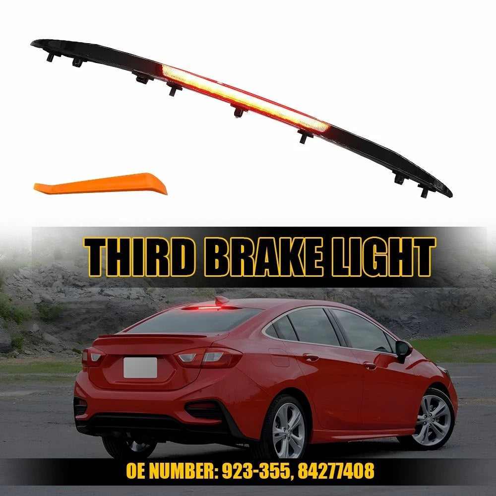 Rear LED Third Brake Light Assembly for Chevrolet Cruze (2016–2019) 84277408