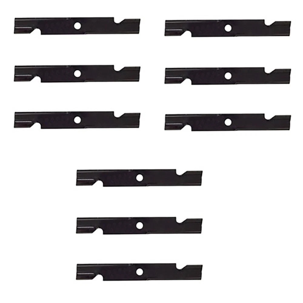 9 Notched Air-Lift Mower Blades for Exmark (Replaces 103-6387)