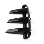 Glossy Black Front Bumper Grille Air Vent Cover for Land Rover Discovery 5 (2021–2022)