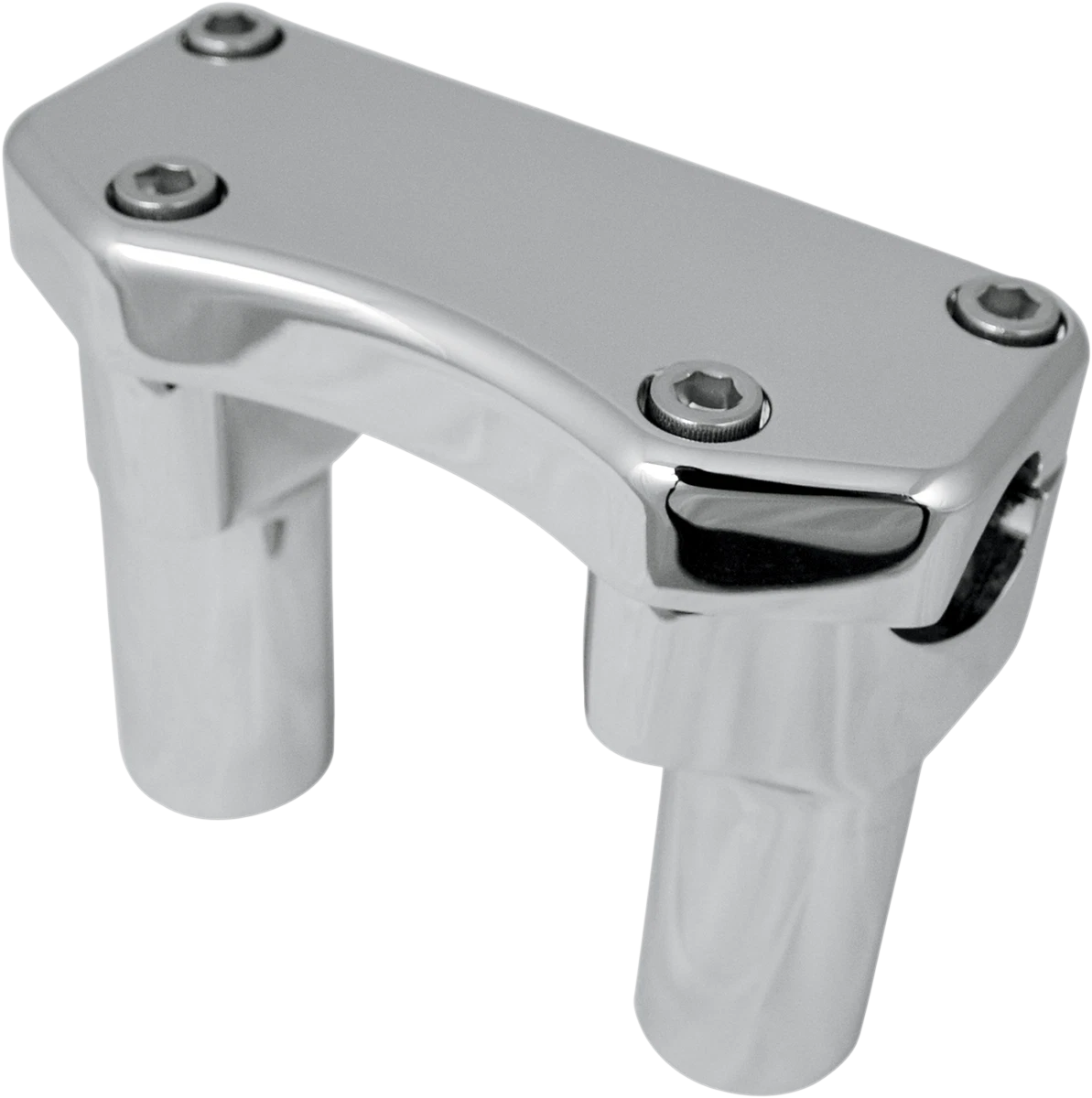 3" Handlebar Riser & Top Clamp Kit for Buffalo - Chrome