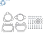 Set of 2 Stainless Steel Catalytic Converters for Jeep Cherokee (2014–2018)