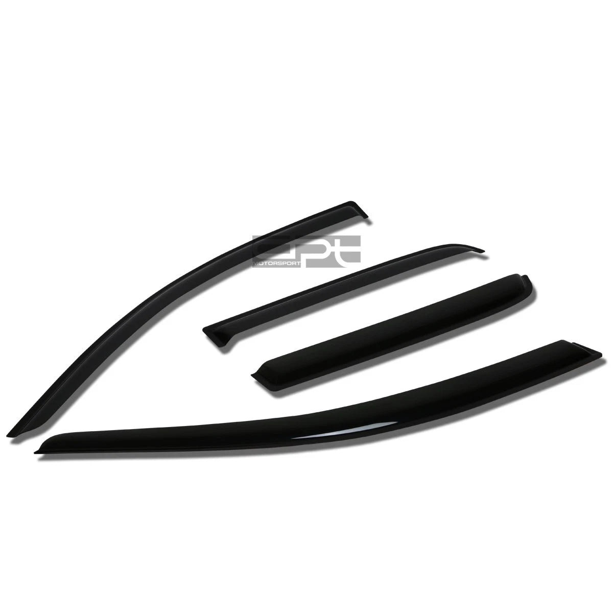 Window Visor/Wind Deflector for Mitsubishi Mirage (2014–2017) Smoke Tint
