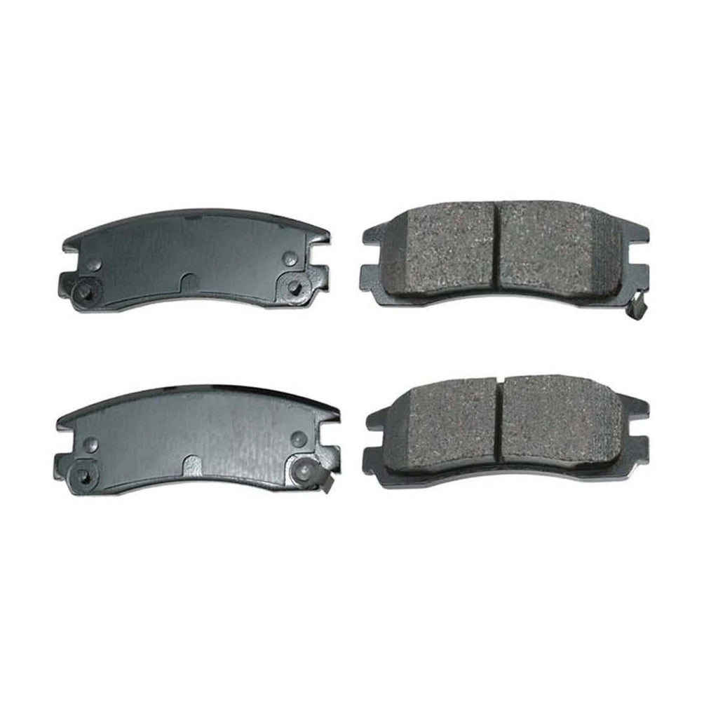 Rear Brake Kit Set of 4 278mm Rotors Akebono Ceramic Pads for Buick Chevy Pontiac (FWD)