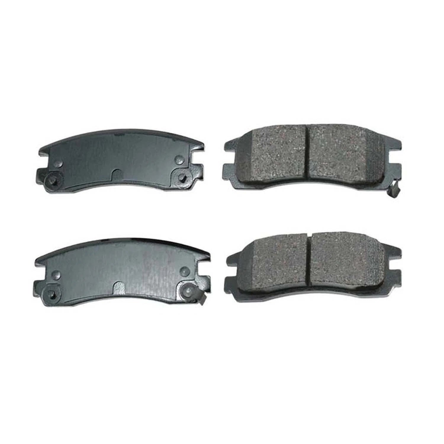 Rear Brake Kit Set of 4 278mm Rotors Akebono Ceramic Pads for Buick Chevy Pontiac (FWD)