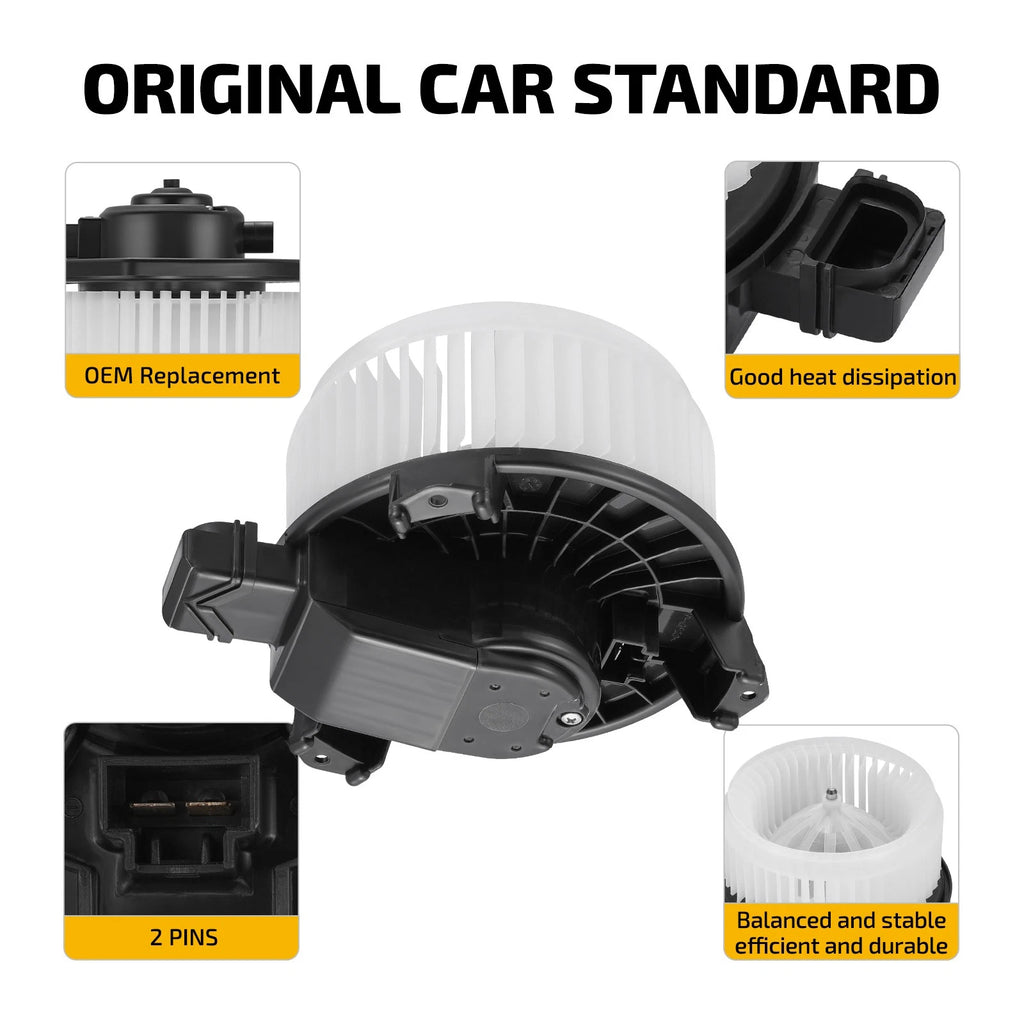 A/C Blower Motor Fan Assembly for Ford Fusion Edge Lincoln MKZ MKX (2006–2020)