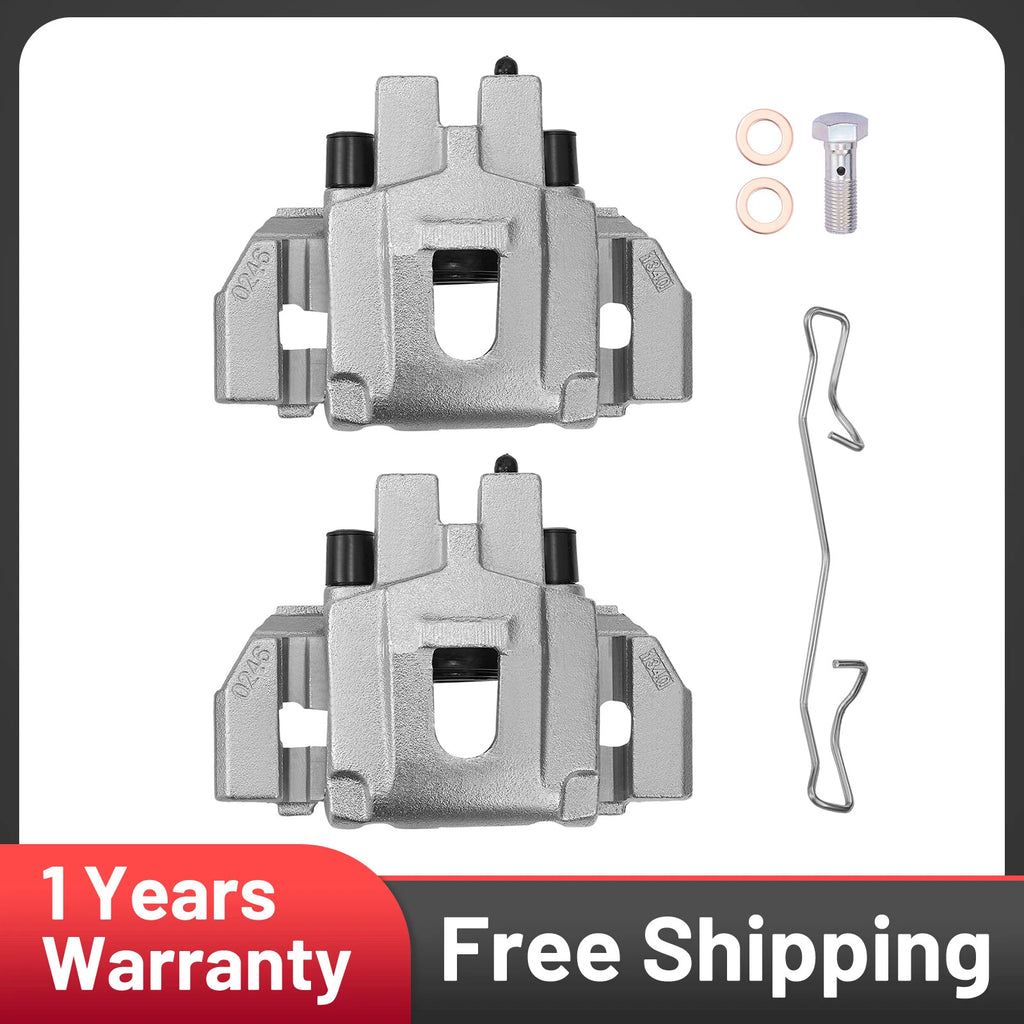 Rear Brake Calipers for 1999–2004 Jeep Grand Cherokee (2-Piece)