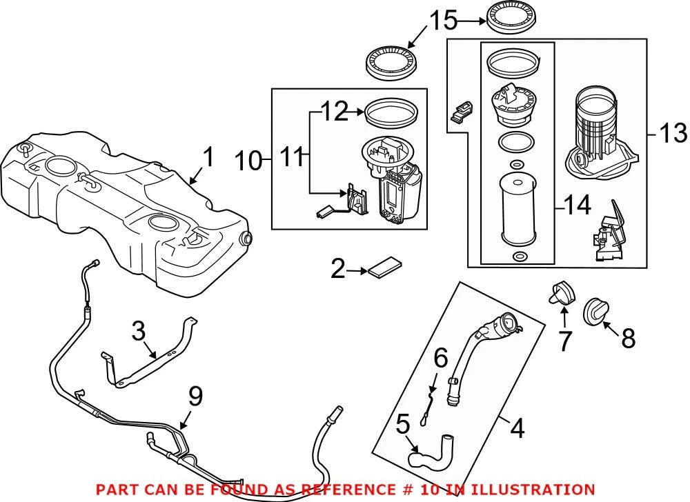 Fuel Pump Assembly + Level Sending Unit Sensor for BMW Mini R55 R56 R57 (2007–2013)