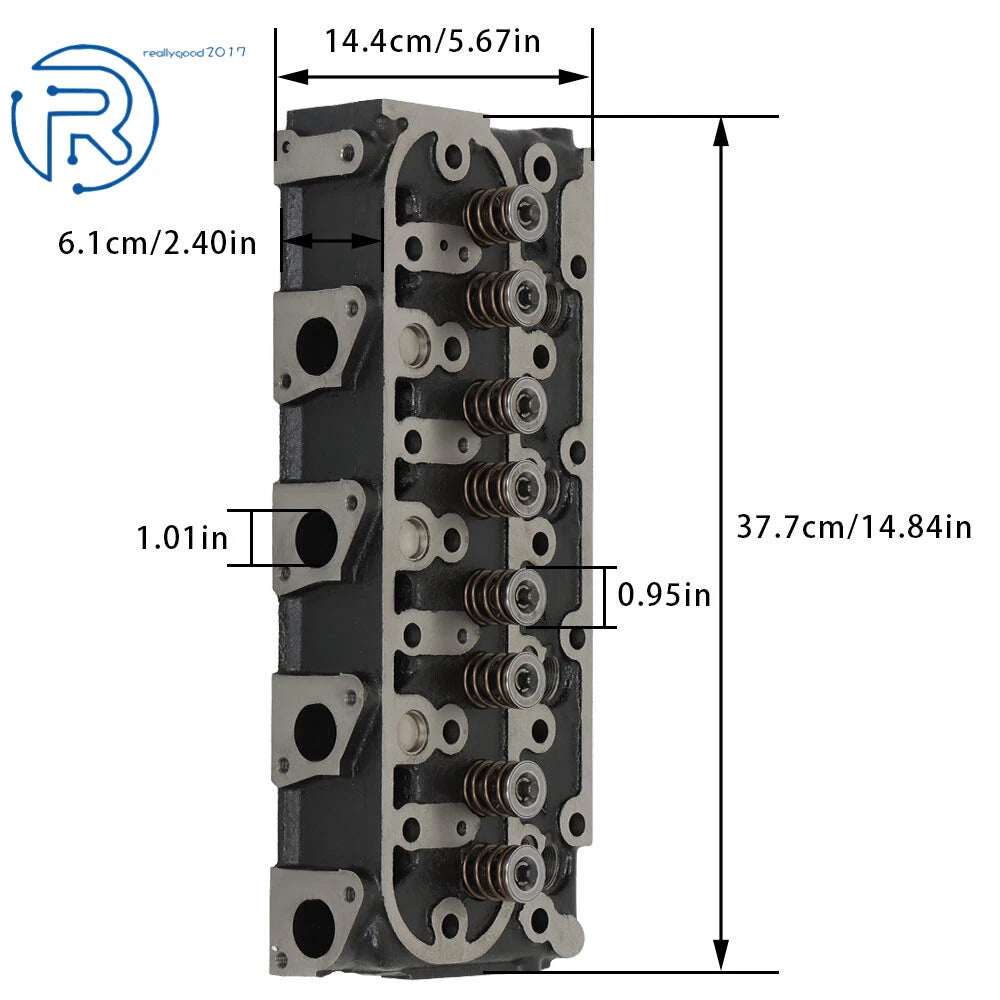 Cylinder Head Gasket Kit for Kubota V1505