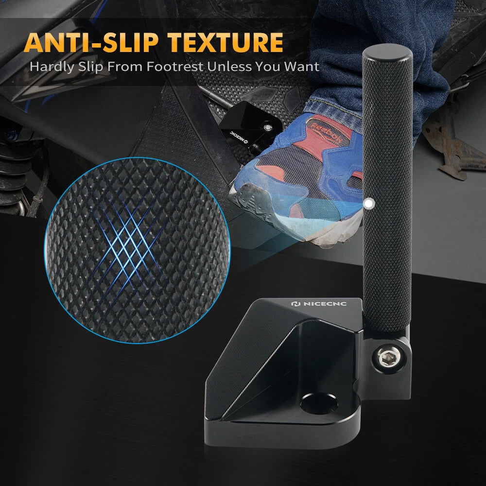 Foldable Foot Peg Footrest Kit for Yamaha Zuma 125 (2002–2023)