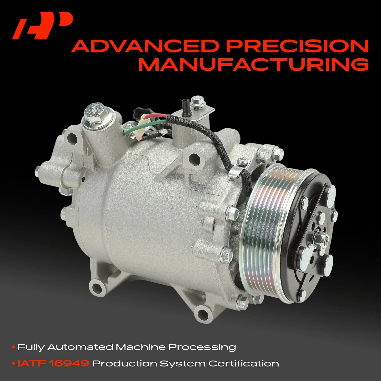 A/C Compressor with Clutch for Nissan Versa (2020–2025) Acura TSX (2009–2014)