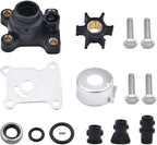 Water Pump Impeller Repair Kit for Johnson Evinrude 9.9 15 HP (394711)