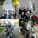 28" Windshield Windscreen with Bracket for Harley Touring Road King (1994–2023)