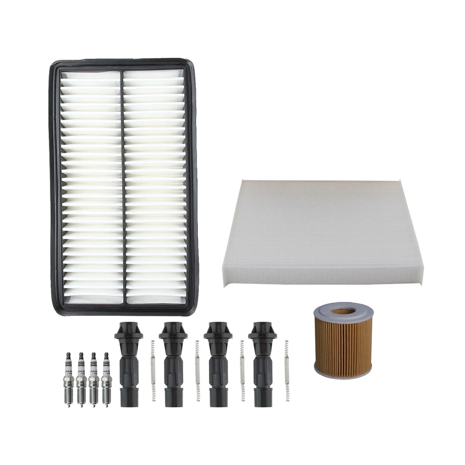 Tune Up Kit with 4 NGK Spark Plugs & Boots for Mazda 6, CX-7 (2003–2012)