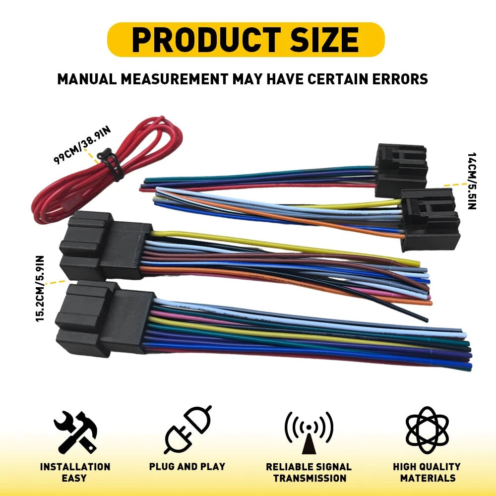 Aftermarket Stereo Wire Harness for Chevy Impala (2006-2016)