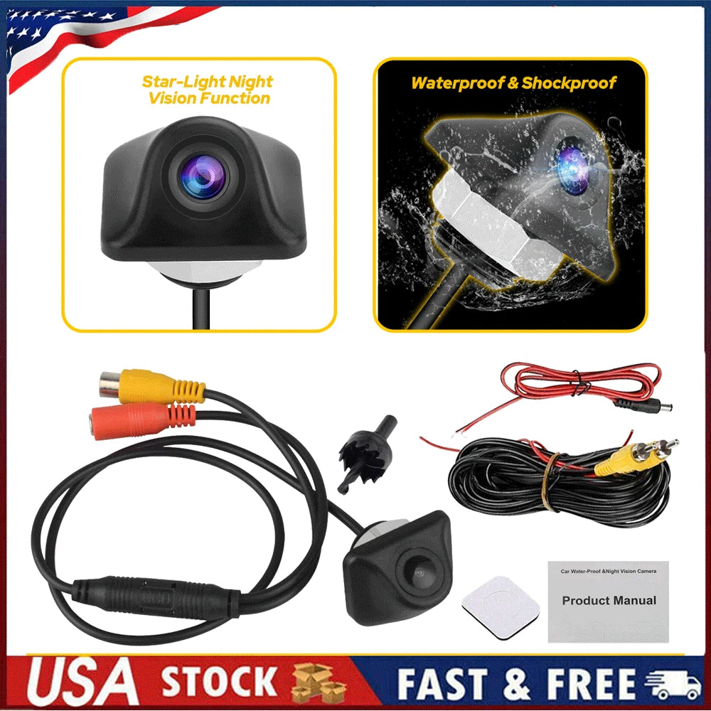 Rear View Camera for Universal Cars (Waterproof)