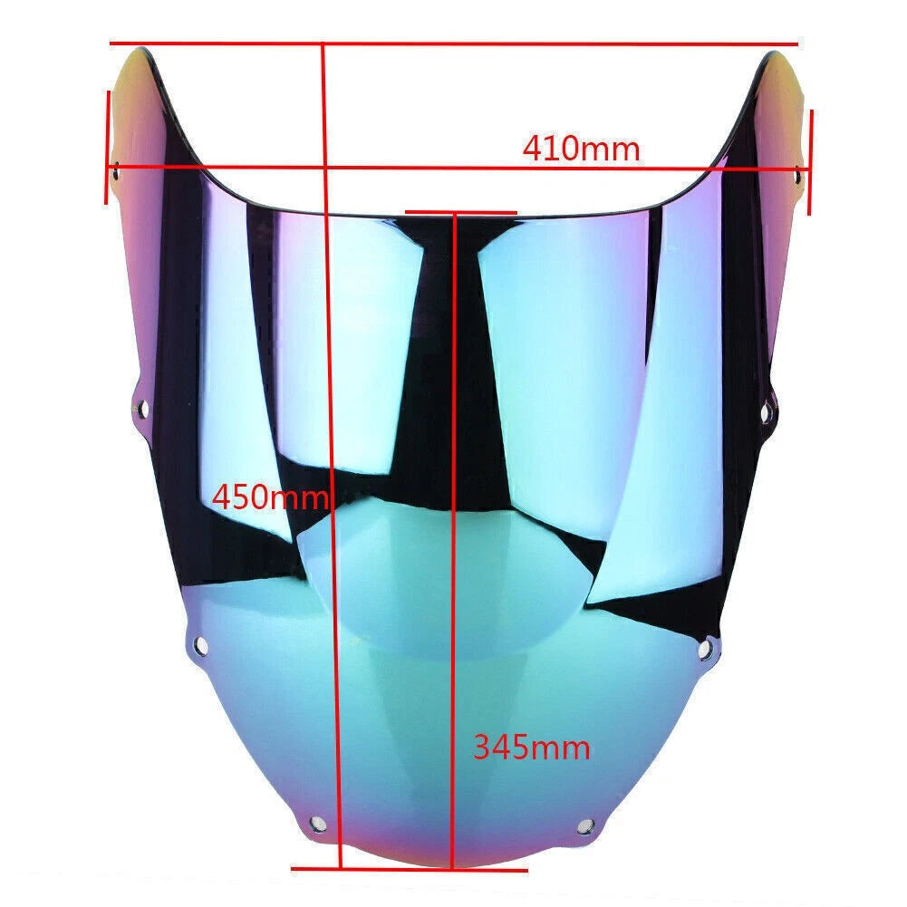 Double Bubble Windshield for Kawasaki Ninja ZX9R ZX-9R (1998–1999)