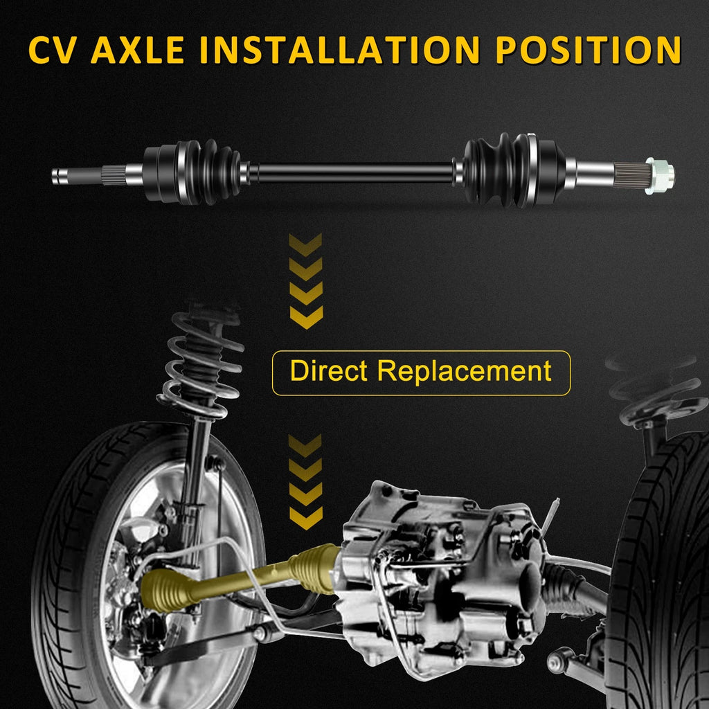 Front Passenger CV Axle for Yamaha Rhino 450 660 (2006–2007)