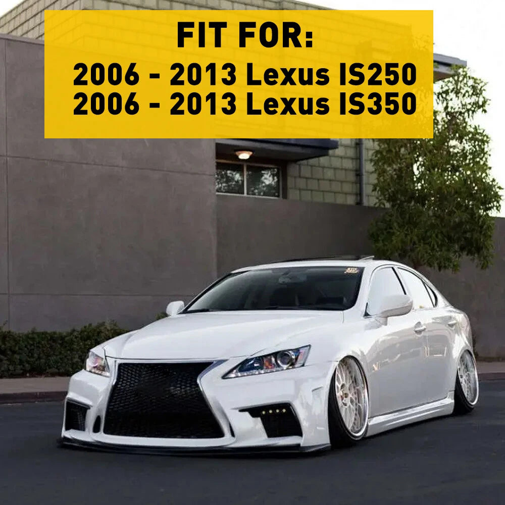 Pair Red Lens Rear Reflectors for Lexus IS IS250 IS350 (2006–2013)
