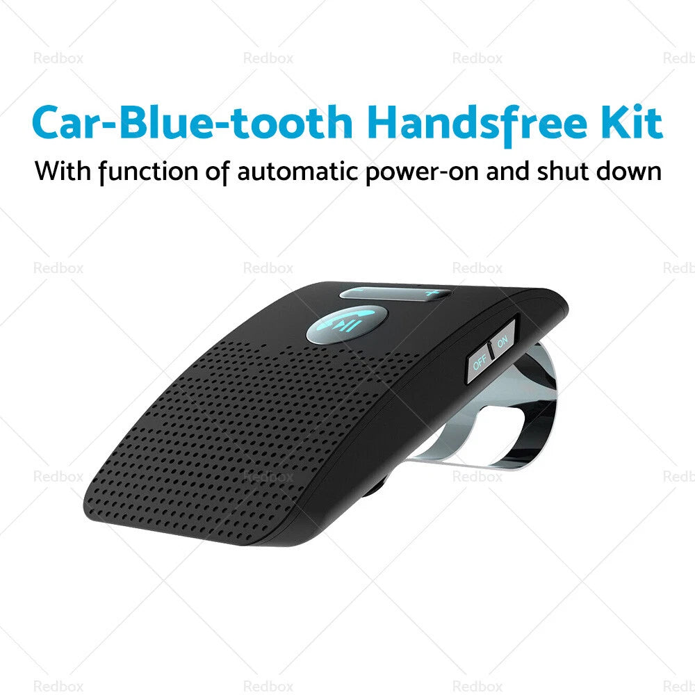 Wireless Bluetooth Handsfree Speaker Phone Sun Visor Clip Universal