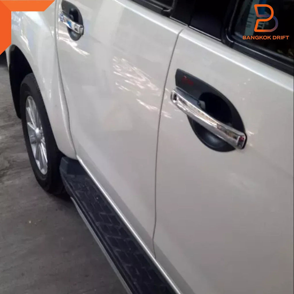 Matte Black 4 Door Handle Cover Insert for Isuzu D-Max Ute (2012-2019)