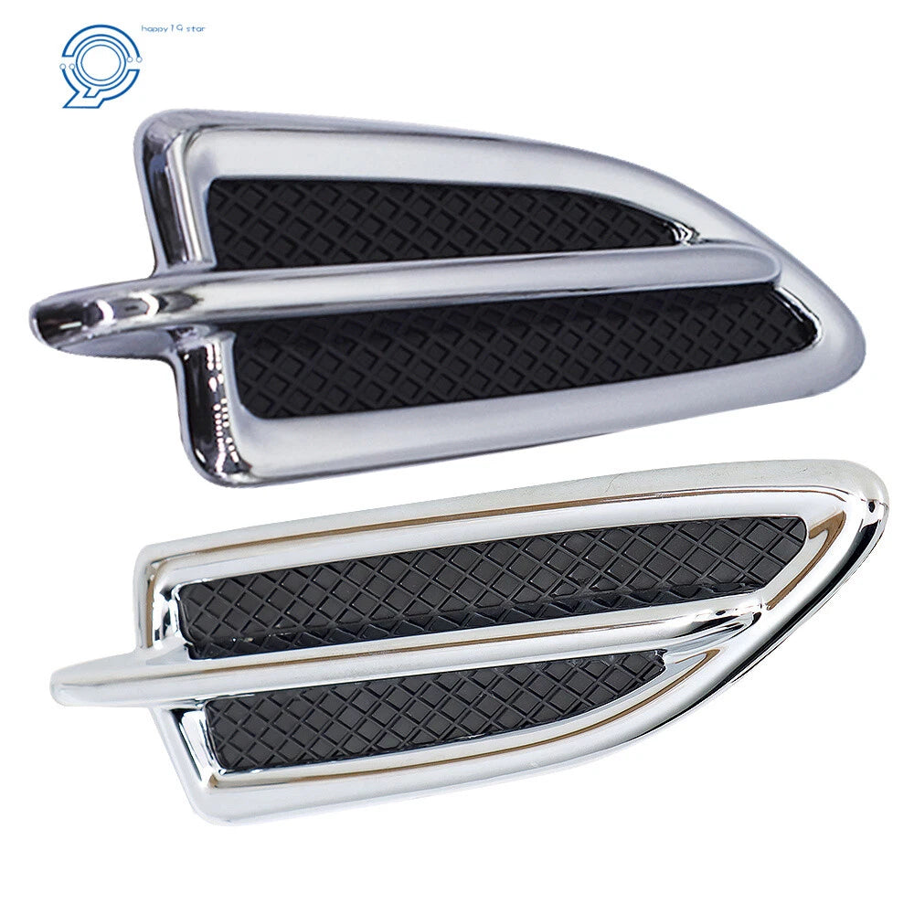 Chrome Fender Vent Emblem Trim Kit for Ford Escape (2013-2015)