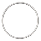 Silver Steering Wheel Trim Emblem for Wrangler Compass (2011–2023)