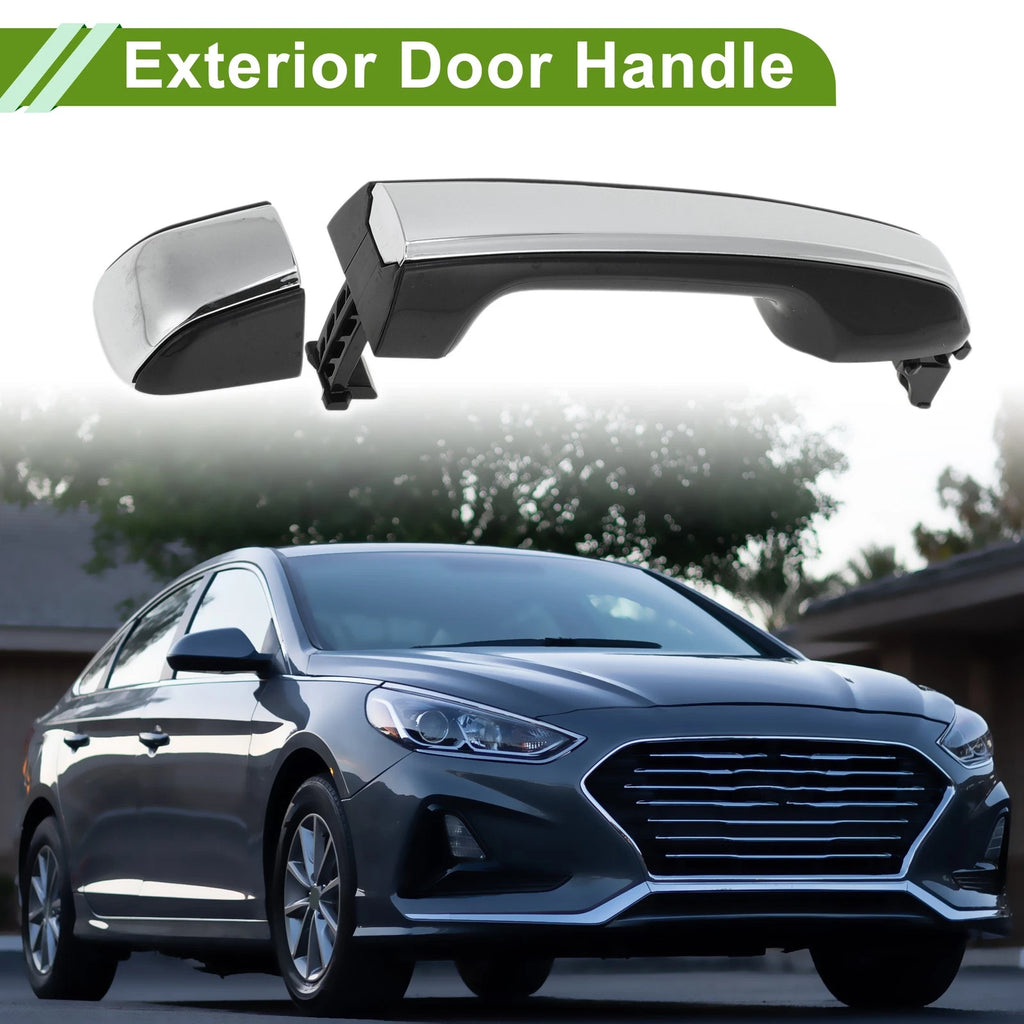 Exterior Door Handle for Toyota Lexus GX460 4Runner (2010–2023) Silver Tone Front Right