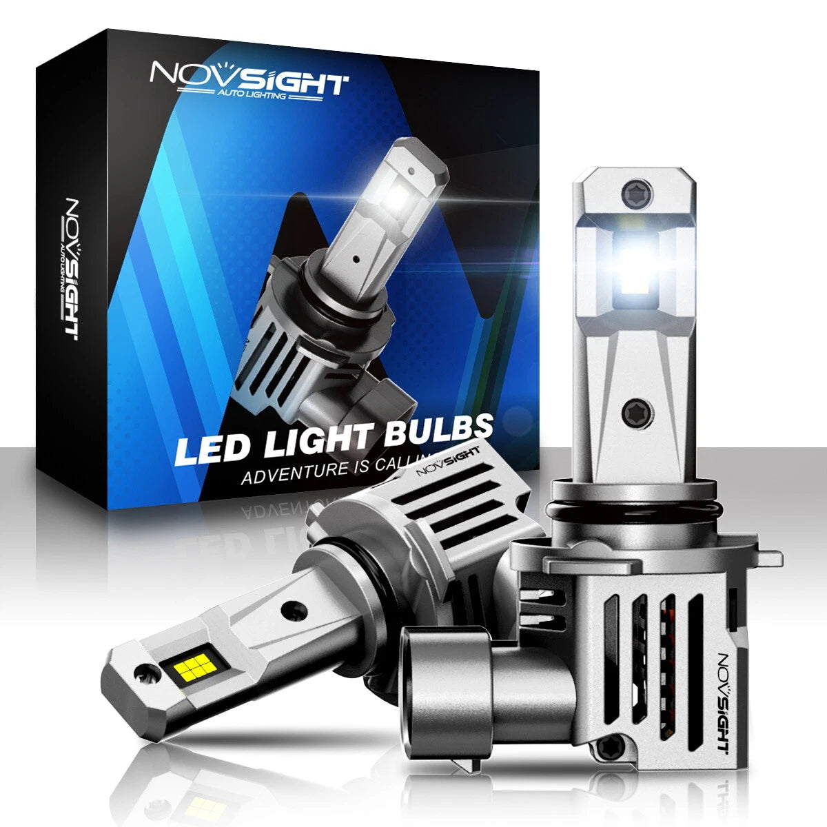 4X 9005 H11 Combo LED Headlight Bulbs for