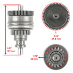 Starter Drive Bendix for Yamaha Waverunner XLT1200 XLT800 (1999–2002)