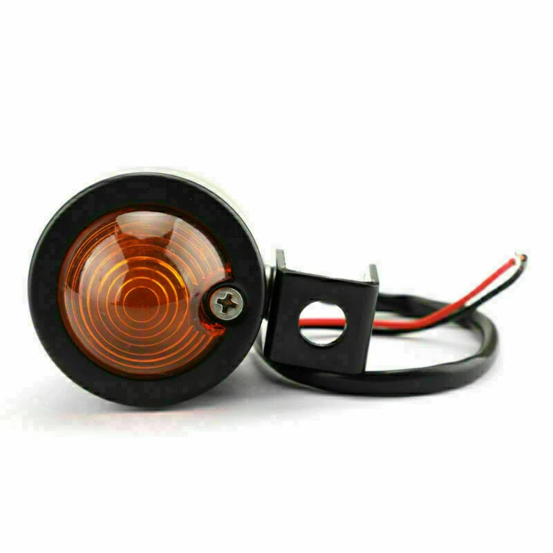1x Mini Turn Signal Light for Universal Motorcycle (Vintage) T9