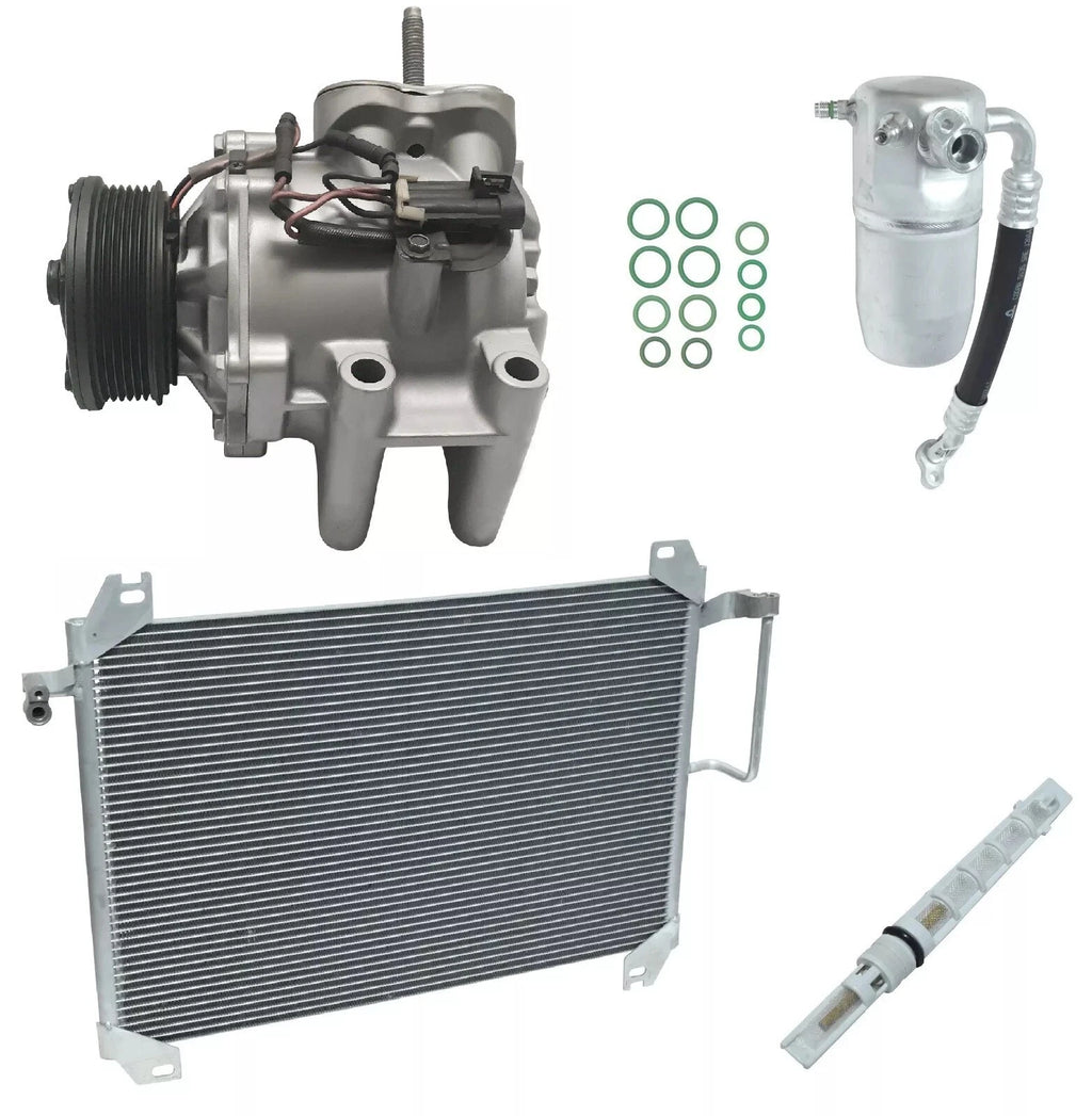 A C Compressor Kit with Condenser for Buick Rainier 4.2L (2005–2007)