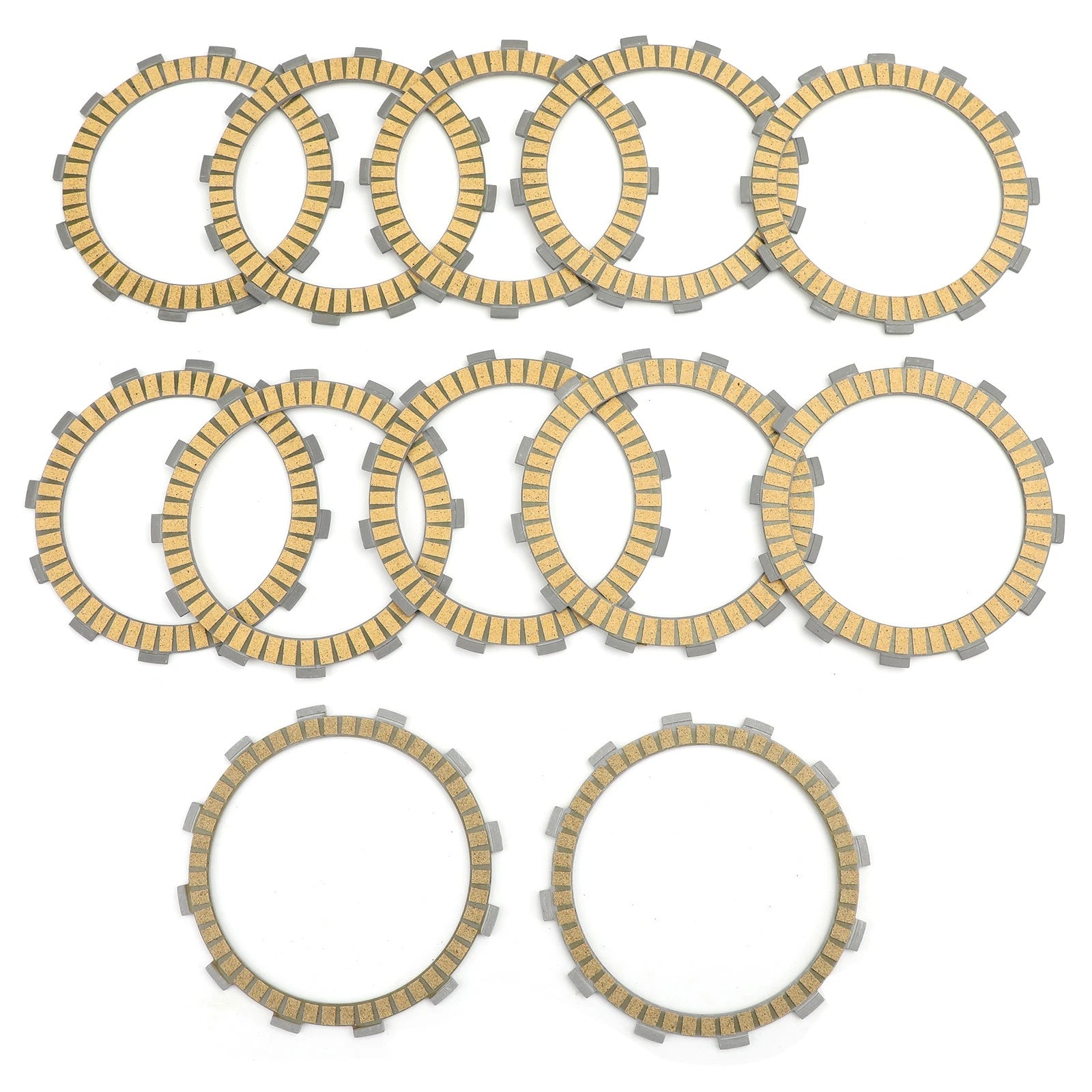Clutch Friction Plate Kit for Kawasaki ZX1200 Ninja ZX-12R (2001–2006) #3