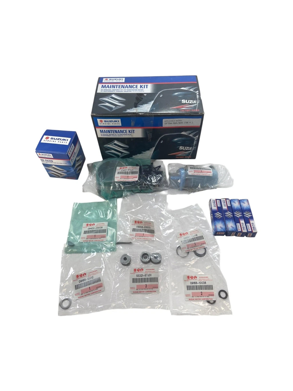 Maintenance Kit for Suzuki DF70A/80A/90A (2009–) 17400-87812