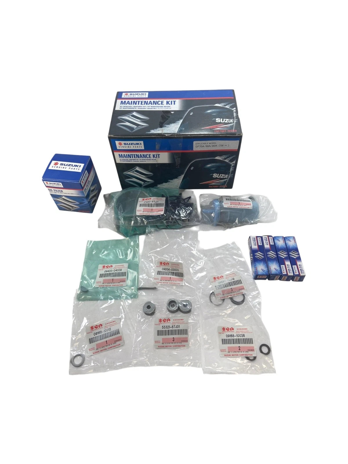 Maintenance Kit for Suzuki DF70A/80A/90A (2009–) 17400-87812