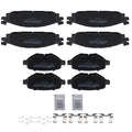 8pcs Brake Pads Kit for Ford Taurus (2010–2019) Lincoln MKS (2009–2012)