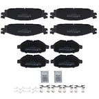 8pcs Brake Pads Kit for Ford Taurus (2010–2019) Lincoln MKS (2009–2012)