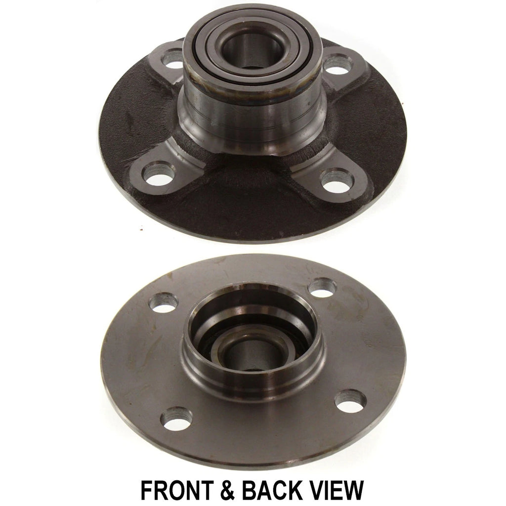 Set of 2 Wheel Hubs for Nissan Sentra (2000–2006) Rear 4 Lug with Bearing