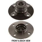 Set of 2 Wheel Hubs for Nissan Sentra (2000–2006) Rear 4 Lug with Bearing